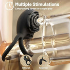 Rose Toy 2.0 Clit Stim & Vibrating Couples Cock Ring