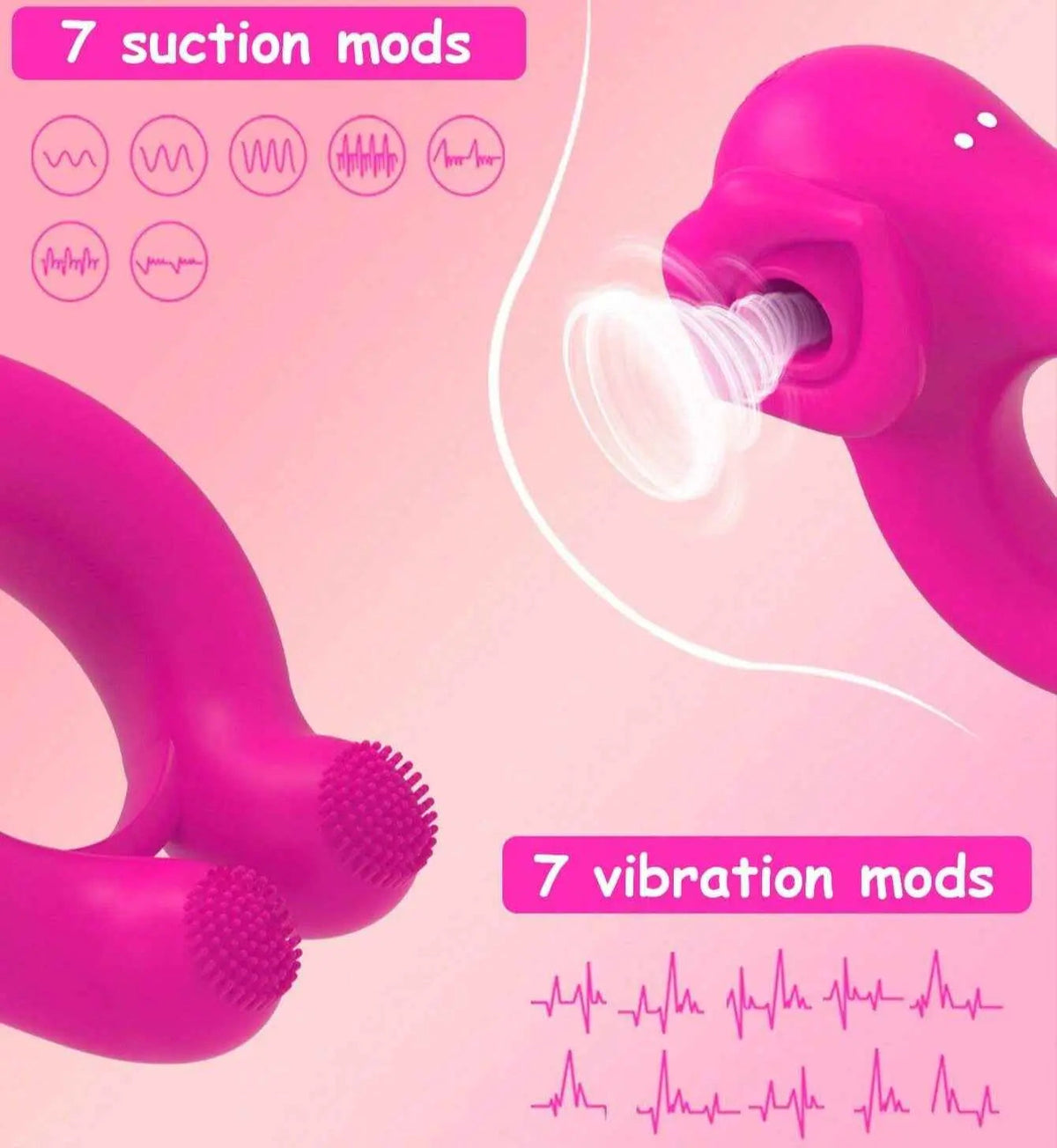 Loopra Couples Vibe Ring – External Suction