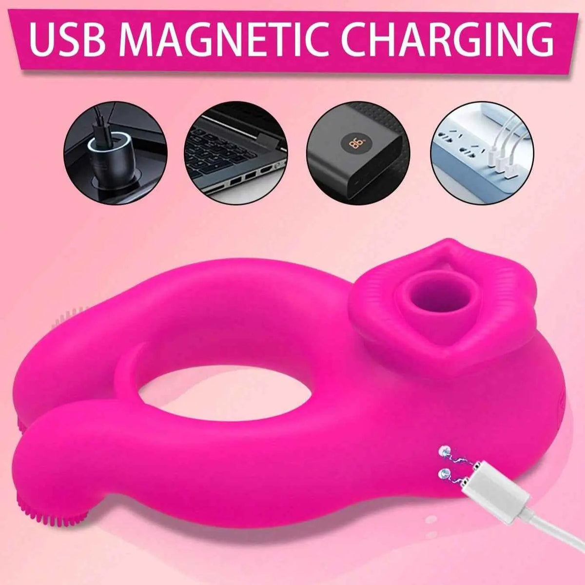 Loopra Couples Vibe Ring – External Suction
