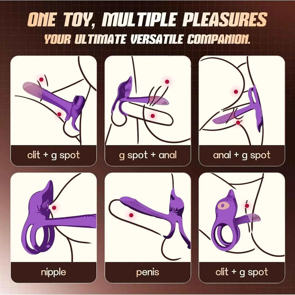 Flexo - Ultimate Vibration Ring for G-Spot and Clitoral Stimulation