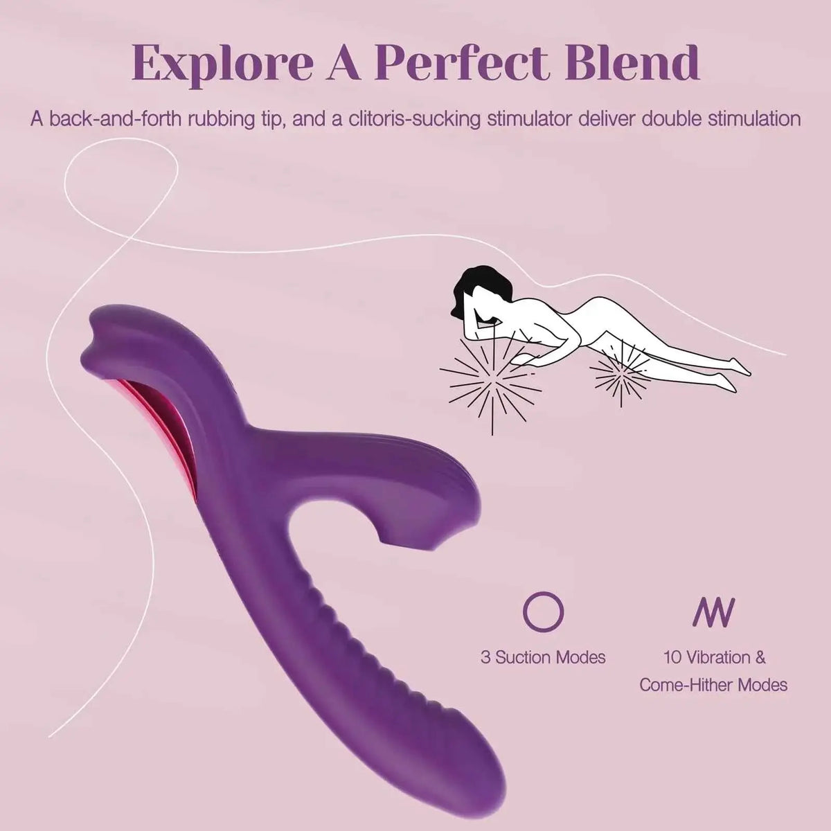 Duolure Suction & Motion Rabbit Massager