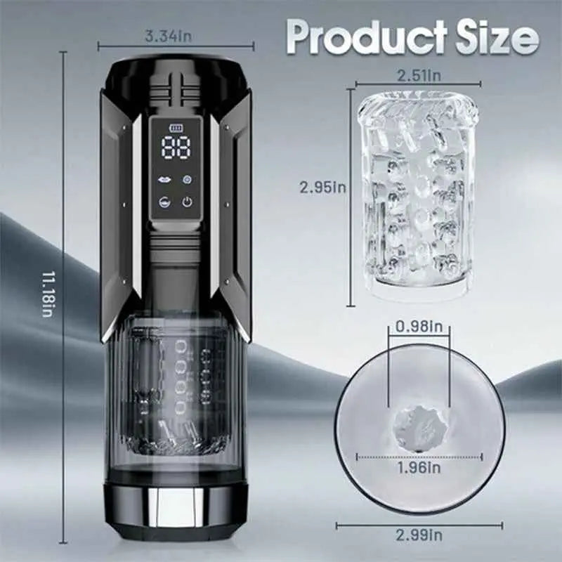 4-in-1 LCD Automatic Stroker