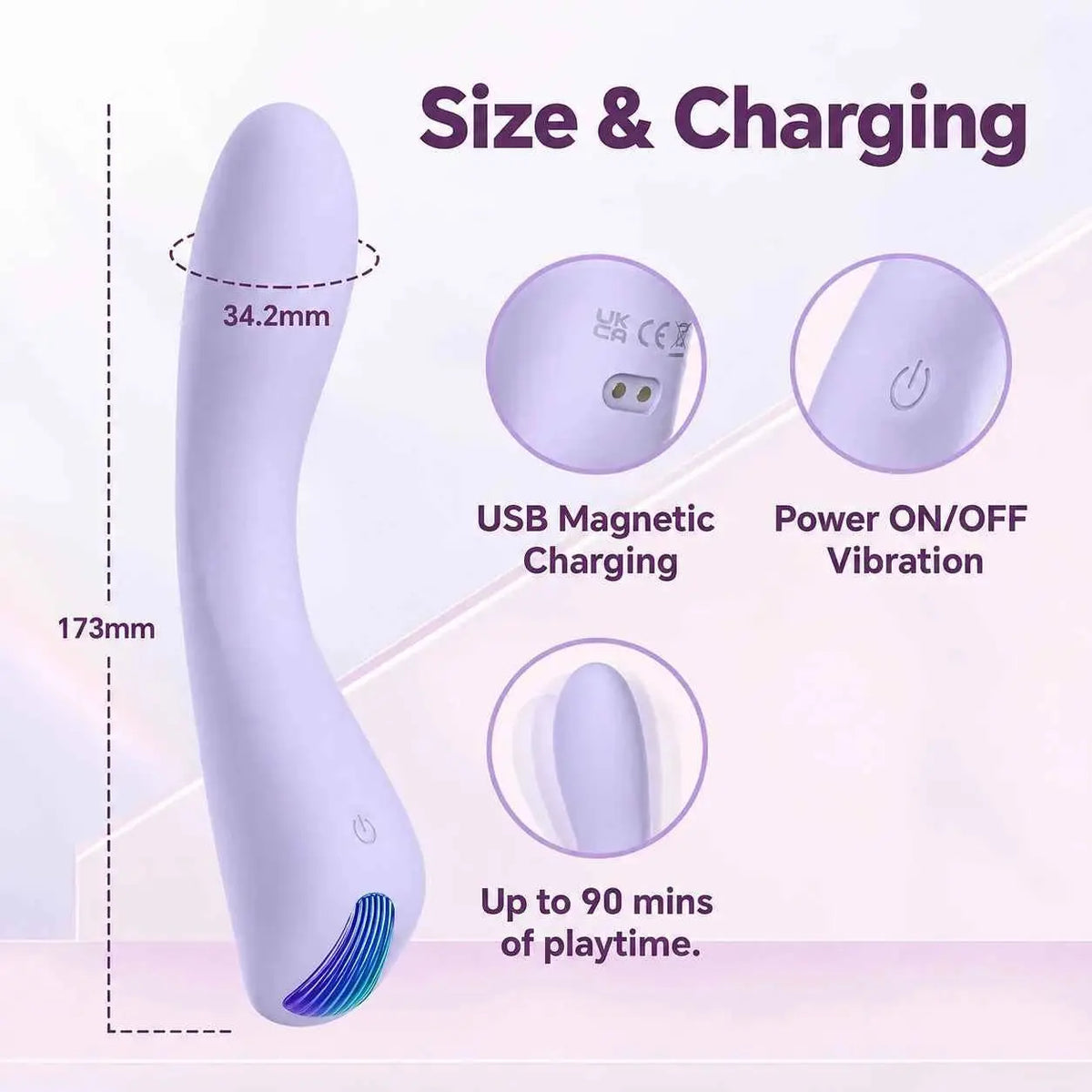 Pearlsvibe Smolder Curved G-Spot Vibrator