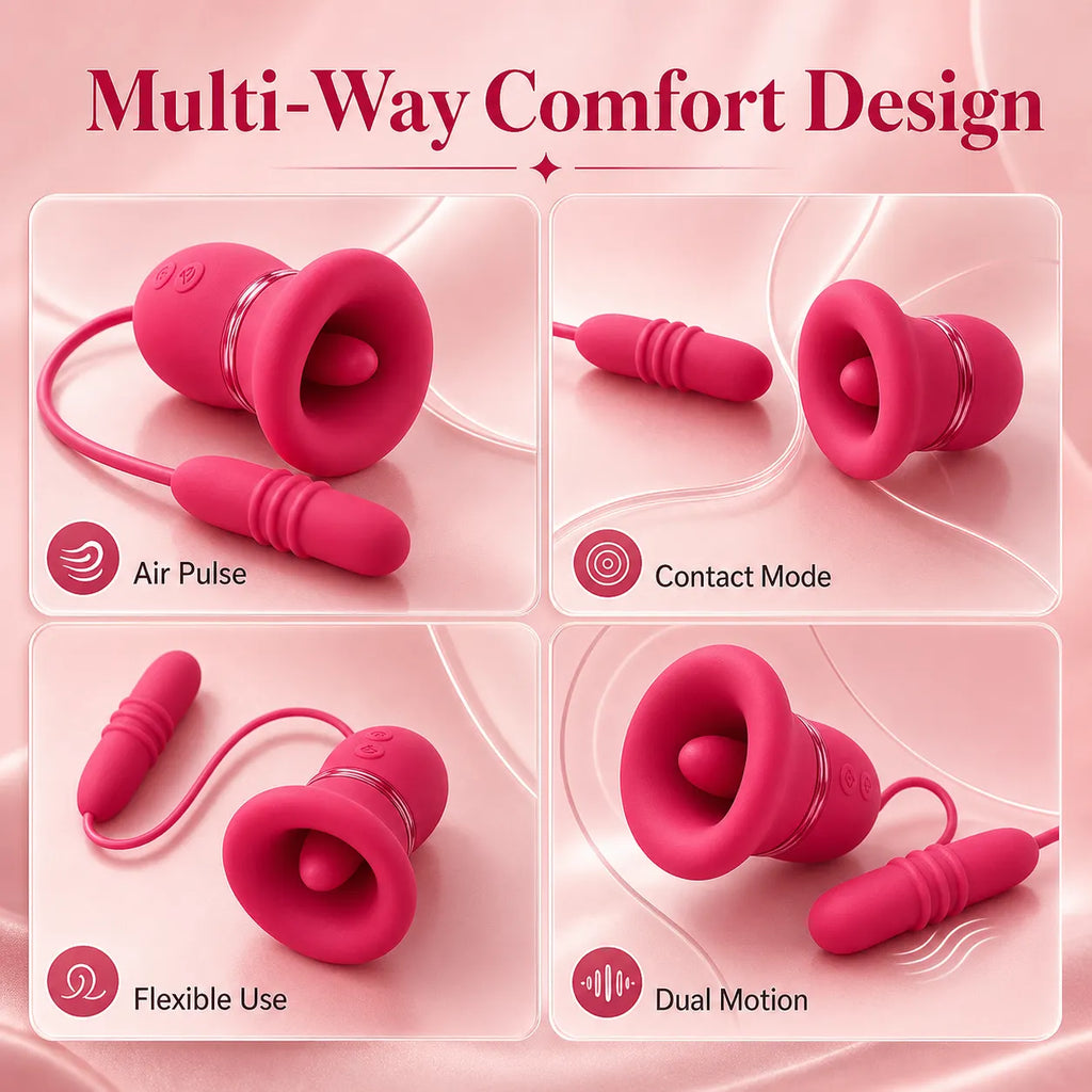 Kissel 5-in-1 Tongue-Style & Internal Motion Massager - view 7