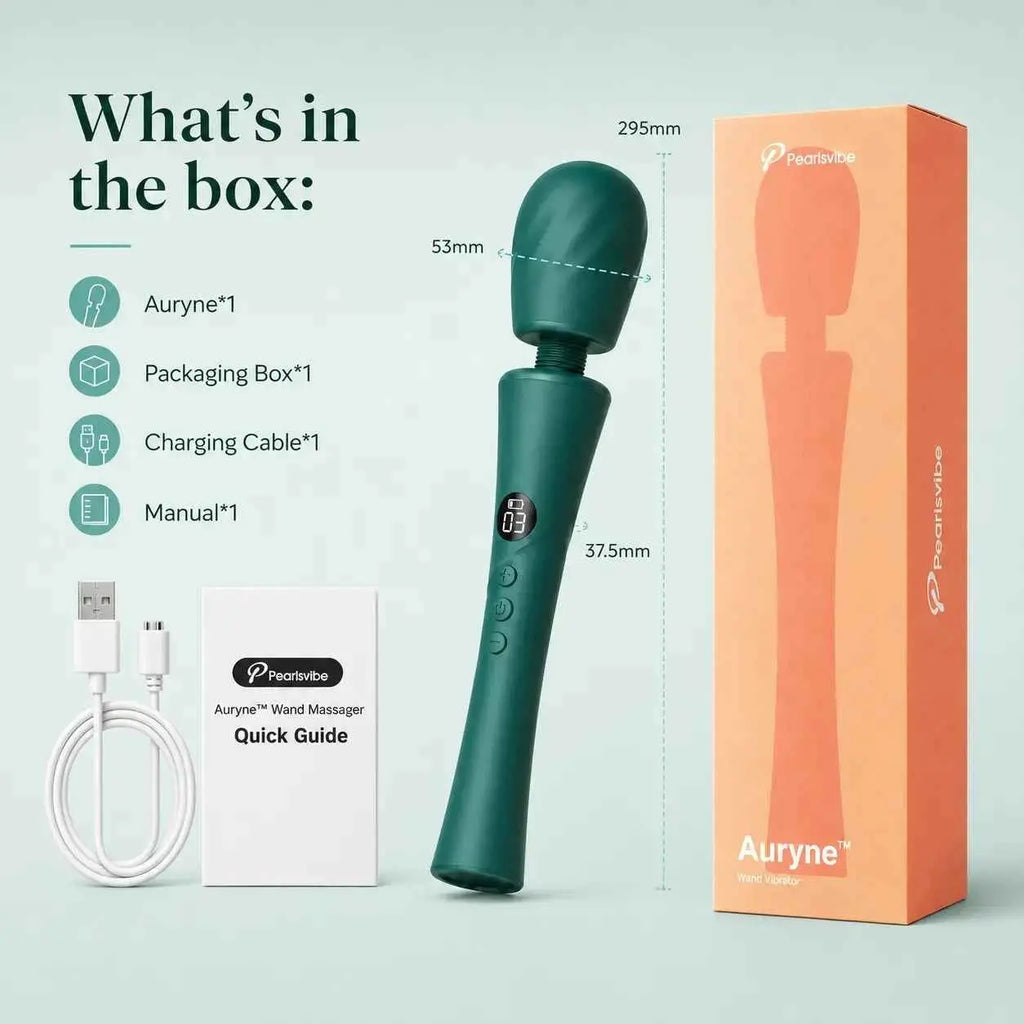 Pearlsvibe Auryne 81-Setting Waterproof Wand