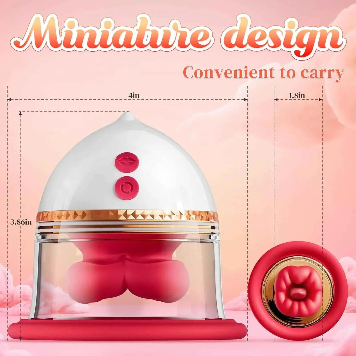 Noti Tongue-Feel & Suction Massager