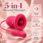 Kissel 5-in-1 Tongue-Style & Internal Motion Massager - view 2