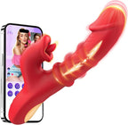 Toendi Thrusting Vibrator G Spot Dildo & Rabbit
