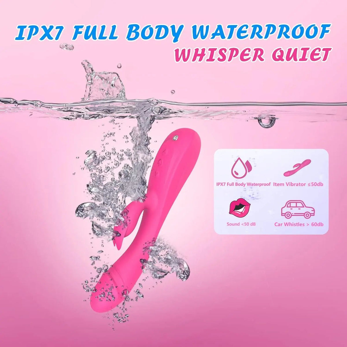 CKSOHOT Rabbit G Spot Vibrator 3 in 1