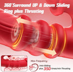 Toendi Thrusting Vibrator G Spot Dildo & Rabbit