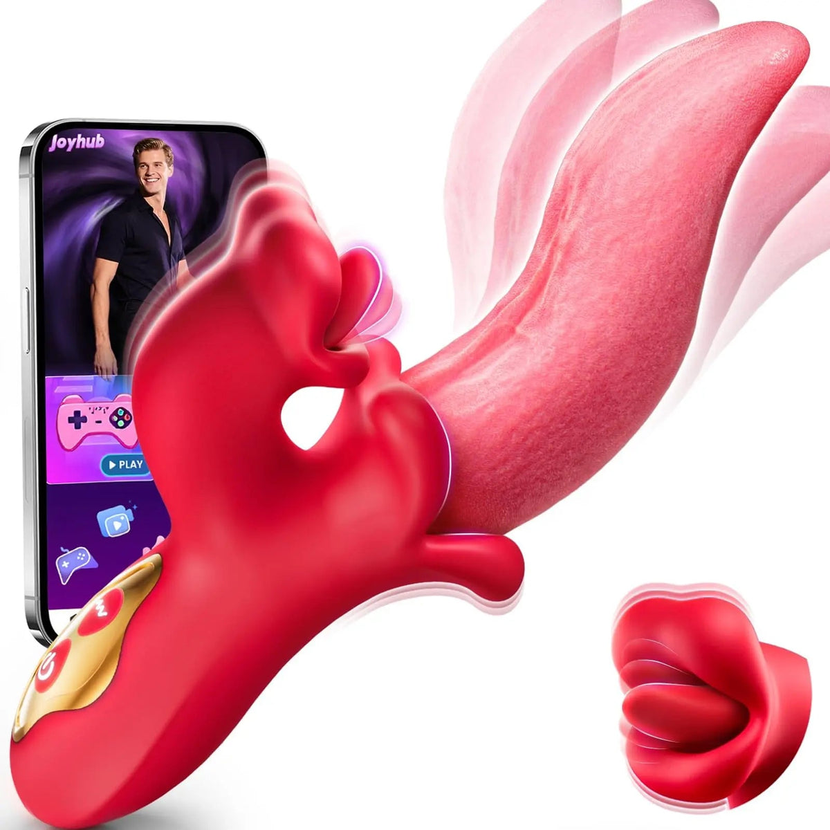 Toendi Thrusting Vibrator G Spot Dildo & Rabbit