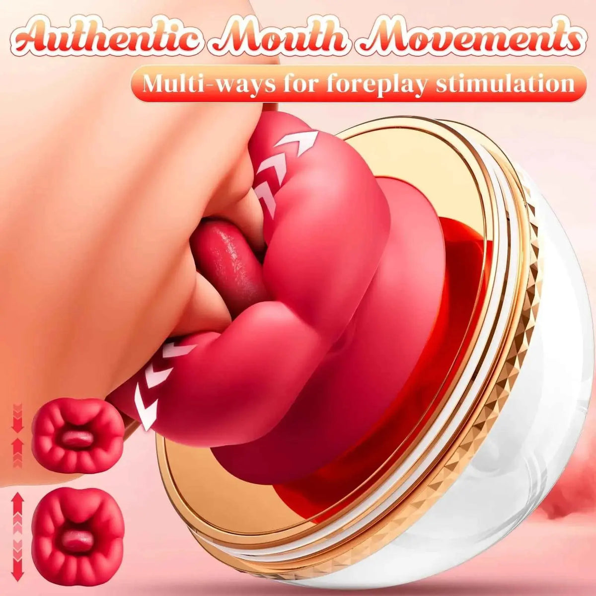 Noti Tongue-Feel & Suction Massager
