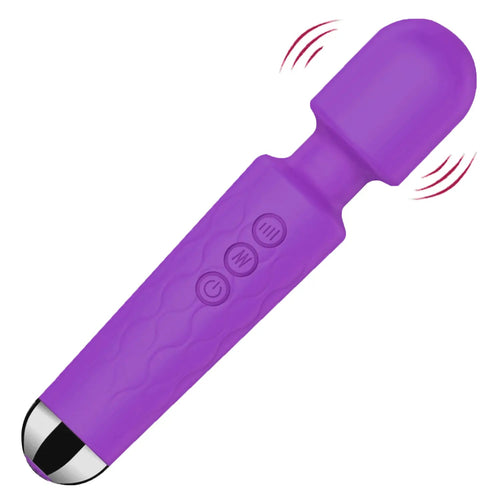 20-Pattern & 8-Speed G-Spot Wand Vibrator