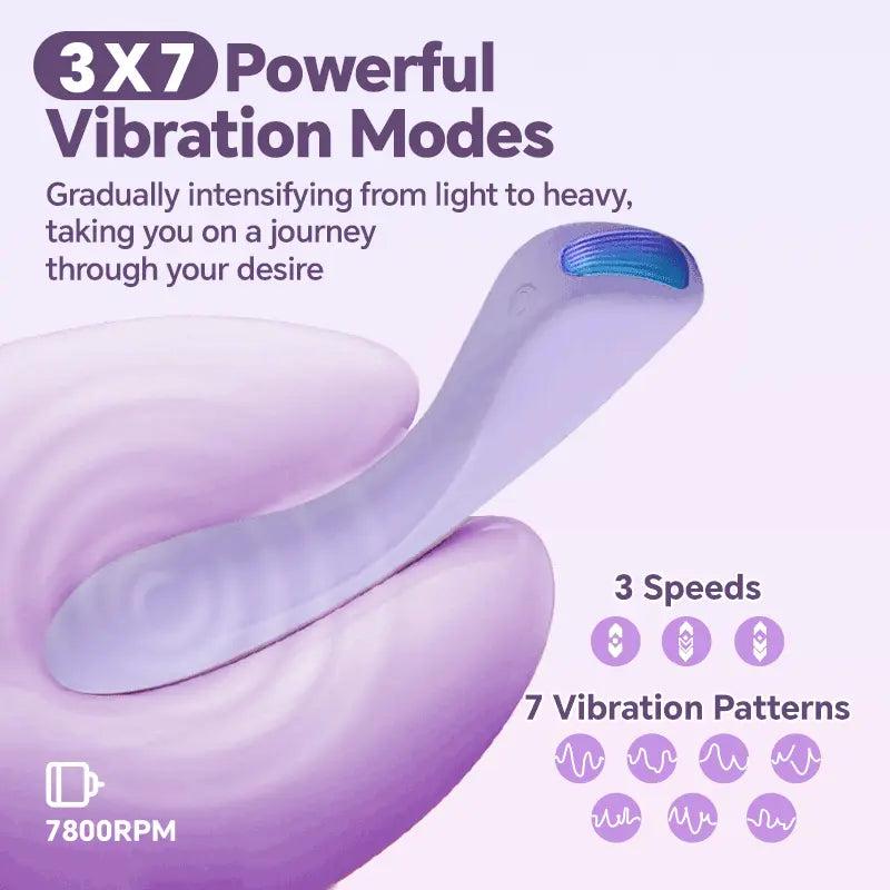 Pearlsvibe Smolder Curved G-Spot Vibrator – product detail 2