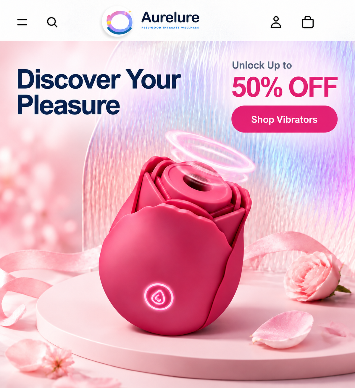 Discover Your Pleasure. Unlock Up to 50% OFF.