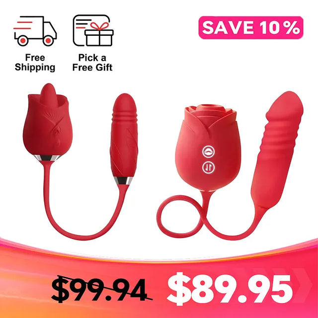 RoseLite Tongue Massager