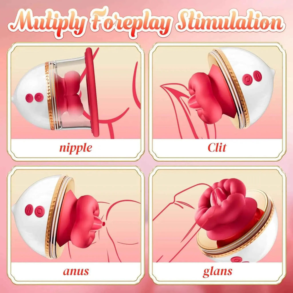 Noti Tongue-Feel & Suction Massager