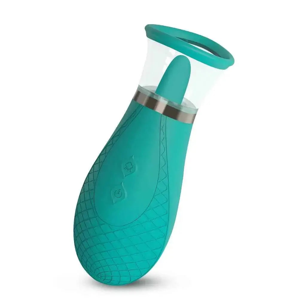 Honey Pistil Tongue Licking & Suction Vibrator