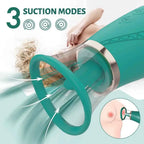 Honey Pistil Tongue Licking & Suction Vibrator