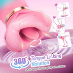 KissMaster App-Controlled Tongue & Suction Massager