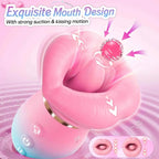 KissMaster App-Controlled Tongue & Suction Massager